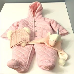 Ralph Lauren snow suit with choice of free hat